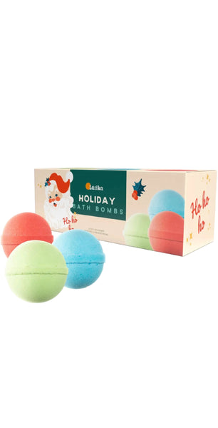 Holiday Bath Bombs Set