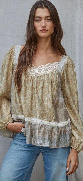 Foliage Fern Blouse