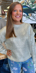 Farrah Metallic Sweater