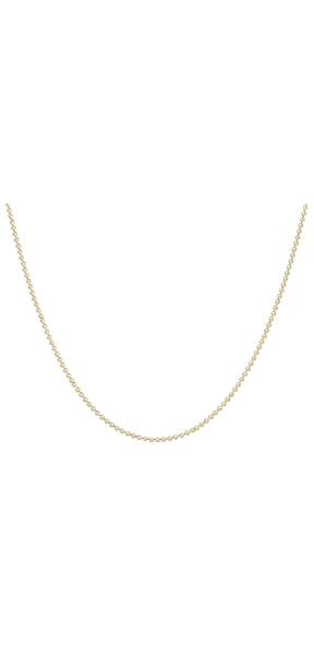 enewton choker classic beaded chain - gold