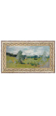Abstract Landscape Framed Antique Art
