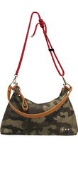 Cosette Canvas Shoulder Bag in Camo
