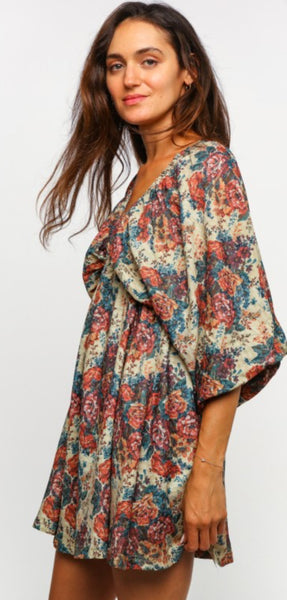 Vintage Floral Dress