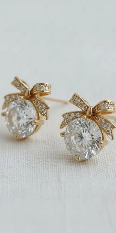 Artisan Cat-Inspired Gemstone Drop Earrings