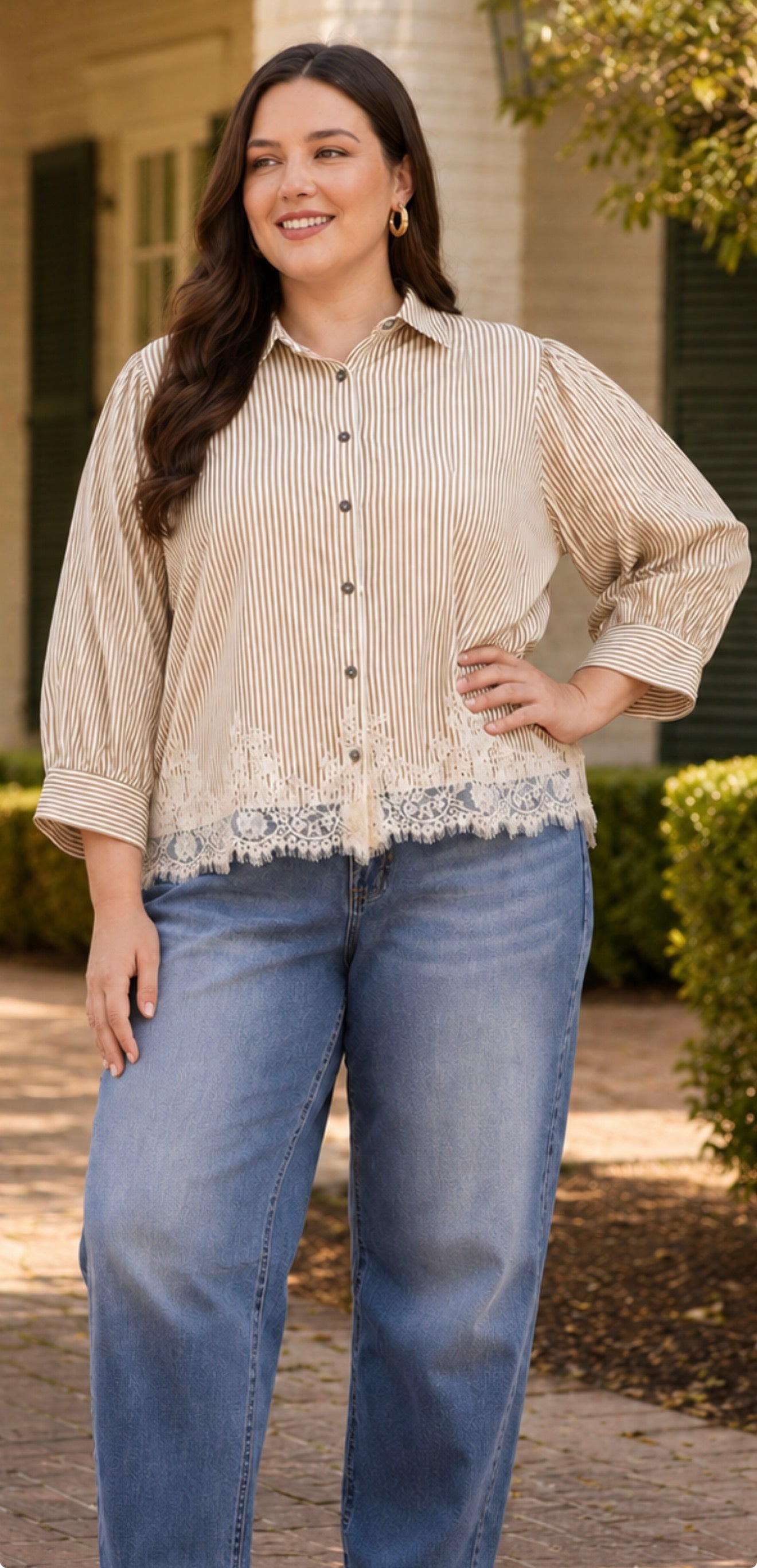 Caryn Stripe Top