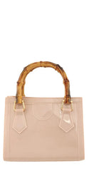 Bamboo Handled Jelly Purse - 2 Colors