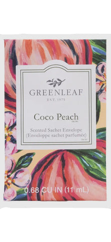 Coco Peach Scented Sachet - Small
