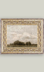 Framed Tree and Cloud Landscape Framed Antique Art - 2 Sizes