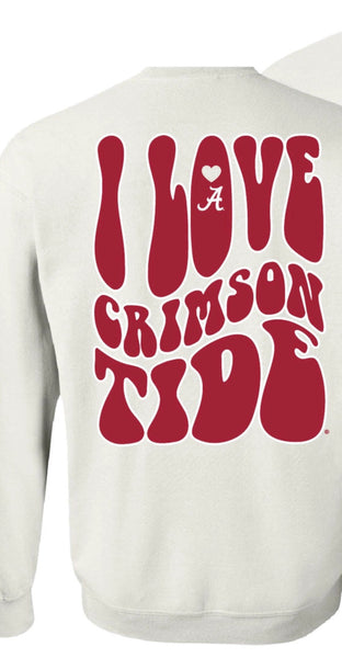 Alabama Love Team Sweatshirt
