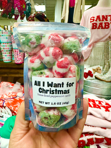 All I Want For Christmas Freeze Dried Candy