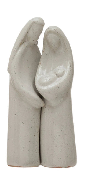 Stoneware Holy Family