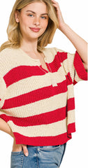 Doby Striped Sweater