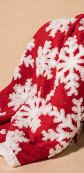 The Royal Standard Snowflake Throw