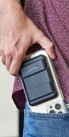 Pelican Protector Black MagSafe Wallet