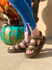 French Riveria Rope Sandal