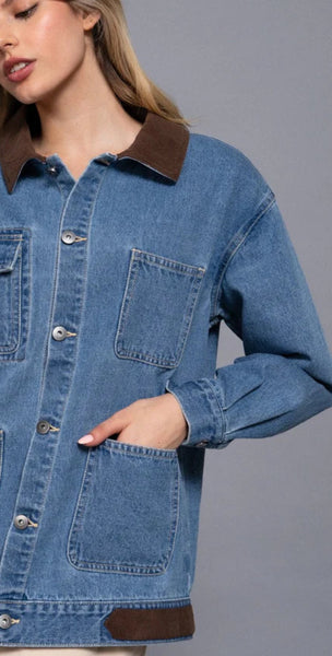 Kellen Denim Barn Jacket