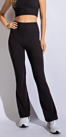 High Waisted Velvet Leggings