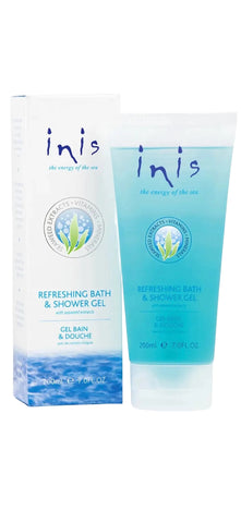 Gel rafraîchissant pour bain et douche Inis 7 fl. oz.