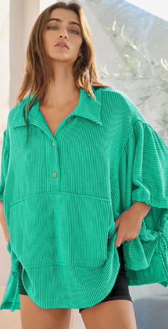 Coppenhagen Ribbed Top - 2 Colors