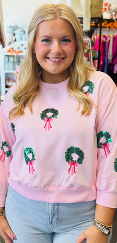 Millie Wreaths Sweatshirt