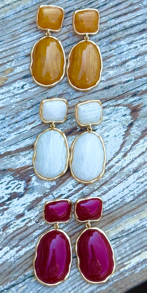 Winston Earrings - 3 Colors