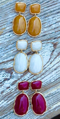 Winston Earrings - 3 Colors
