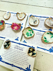 Handmade Oyster Earrings