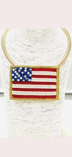 Flag Necklace