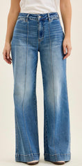 Judy Blue Liza Palazzo Jeans - Regular and Short Lengths