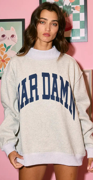 War Damn & Tiger Sweatshirt