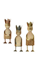 Wise Men, Wood & Metal - Set of 3