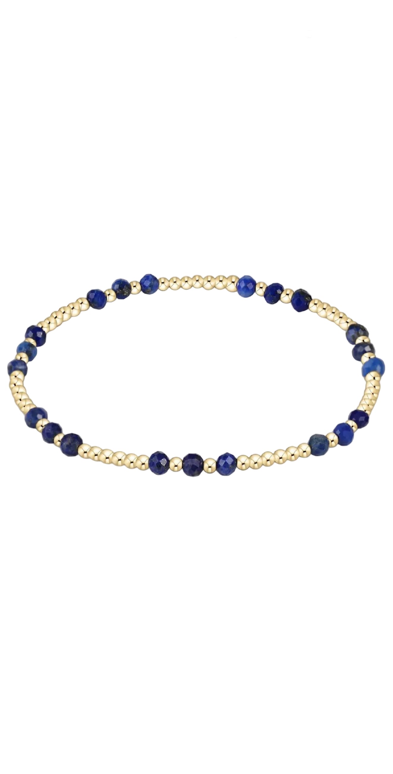 enewton : Joy Pattern Bead Bracelet - 3mm Lapis