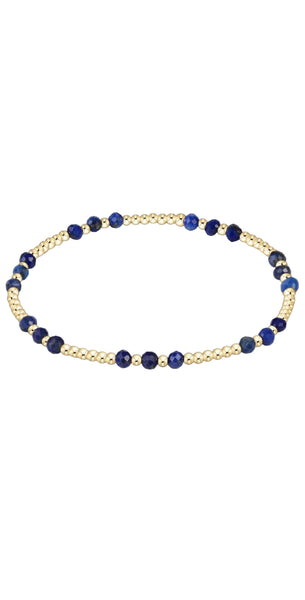enewton : Joy Pattern Bead Bracelet - 3mm Lapis