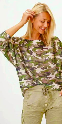 Camo Sweater