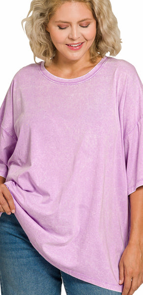 Gloria Acid Wash T-Shirt - 3 Colors