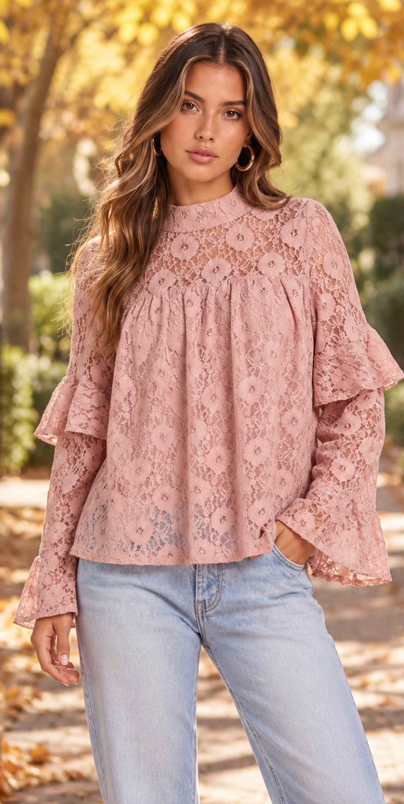 Bonnie Lace Blouse