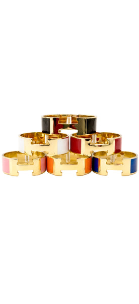 Parisian Enamel Bracelets - 6 Colors