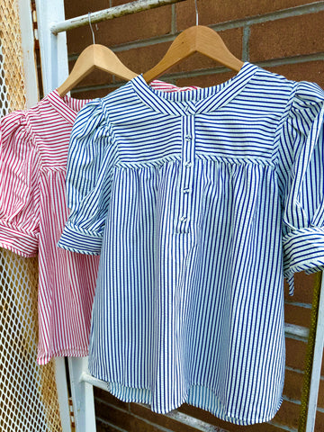 Tour De Force Striped Top