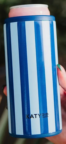 Striped Skinny Can Coolers - 7 Colors