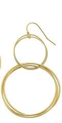 Double Ring Earrings