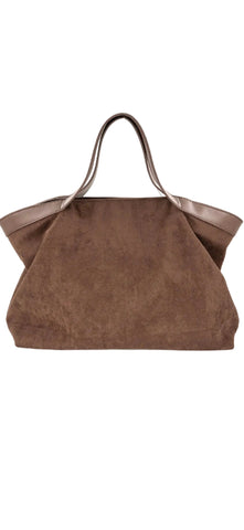 Faye Suede Scarf Bucket Bag