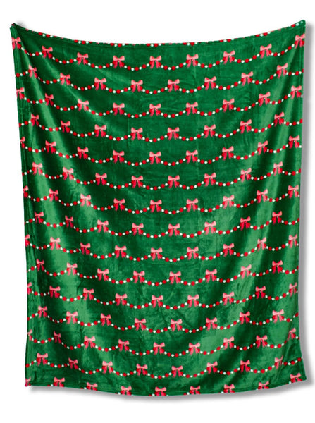 The Royal Standard Bow Gardland Throw