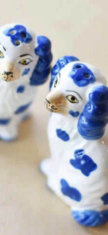 Staffordshire Dog Salt and Pepper Shakers