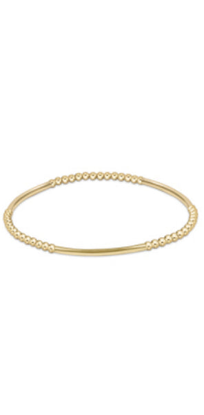 enewton Bliss Bar Pattern Gold 2.5mm