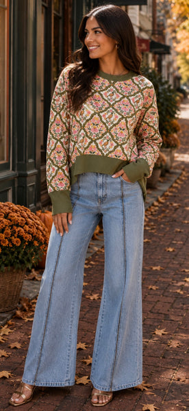 Gilded Pheasant Crew Sweatshirt