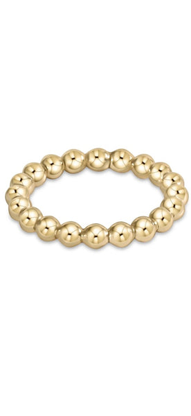 enewton classic gold 3mm bead ring