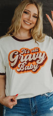 Gravy Baby Ringer Tee