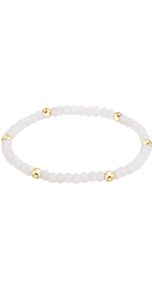 enewton gameday flirty presence bracelet - white