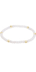 enewton gameday flirty presence bracelet - white