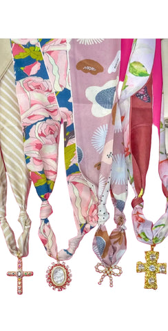 Florence Scarf Necklaces - 5 Styles